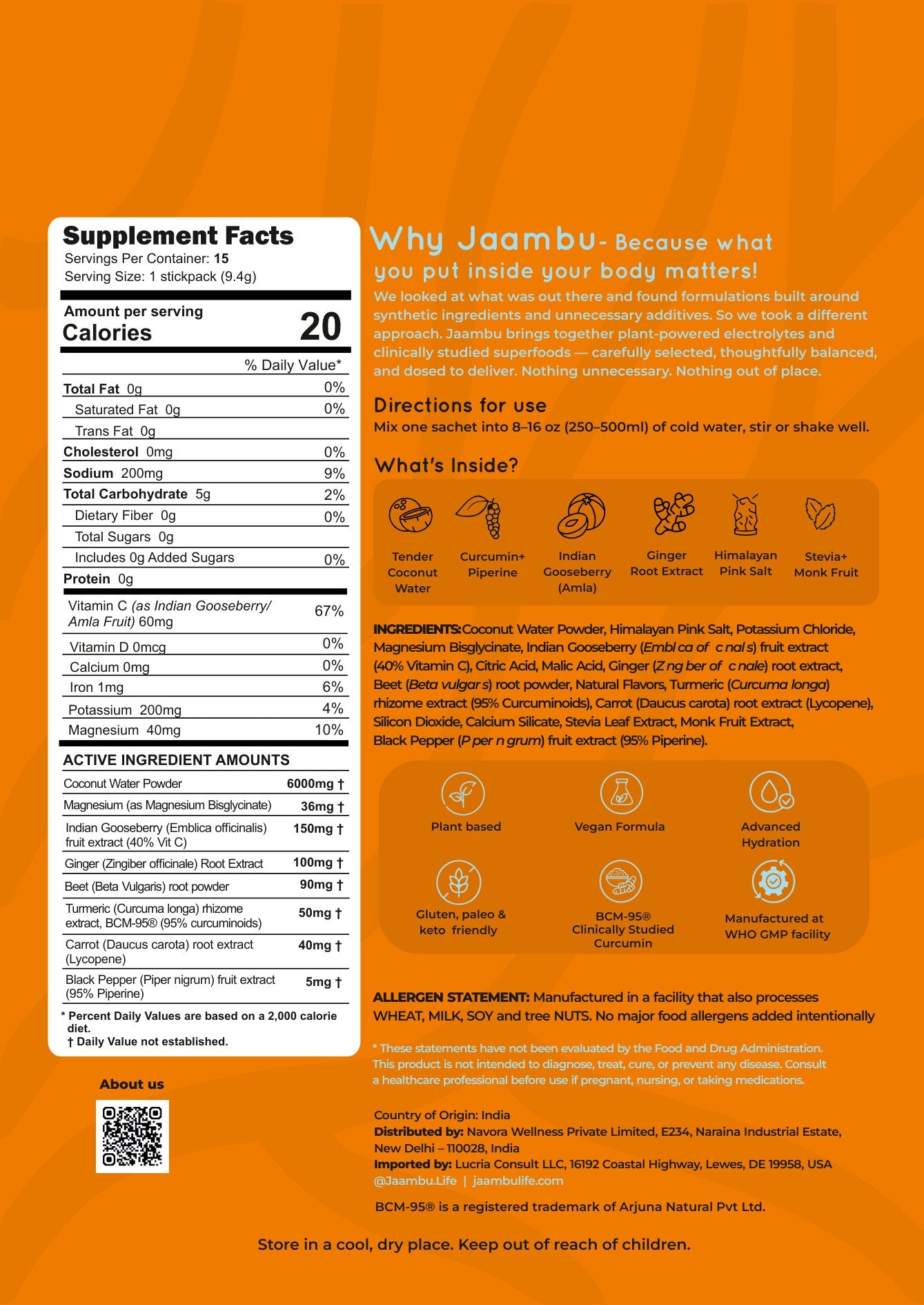 CocoBoost+ Electrolytes & Immunity – Tropical Punch