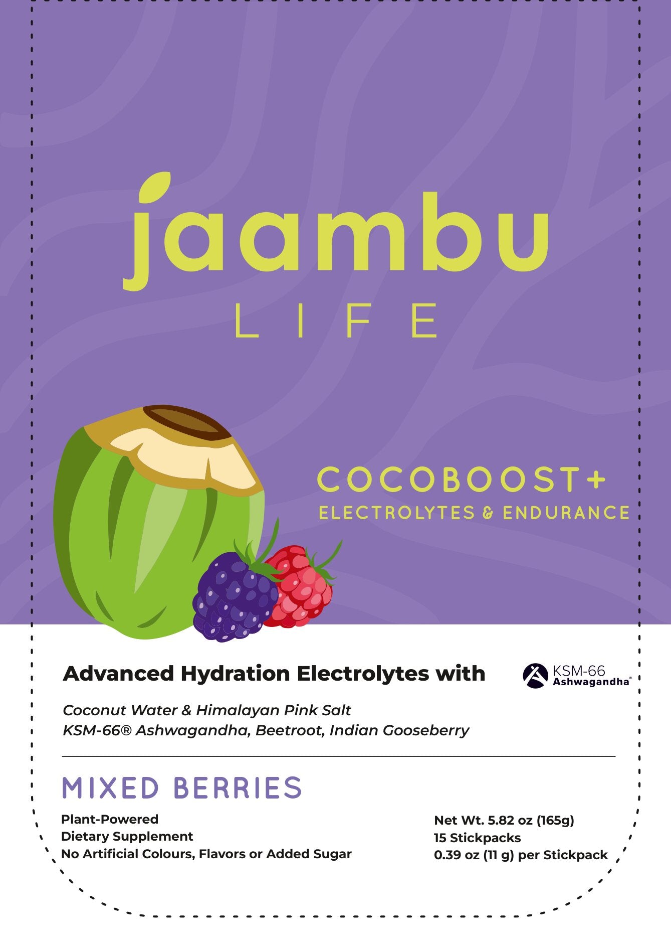 CocoBoost+ Electrolytes & Endurance – Mixed Berries