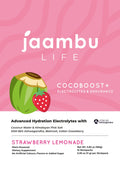 CocoBoost+ Electrolytes & Endurance – Strawberry Lemonade