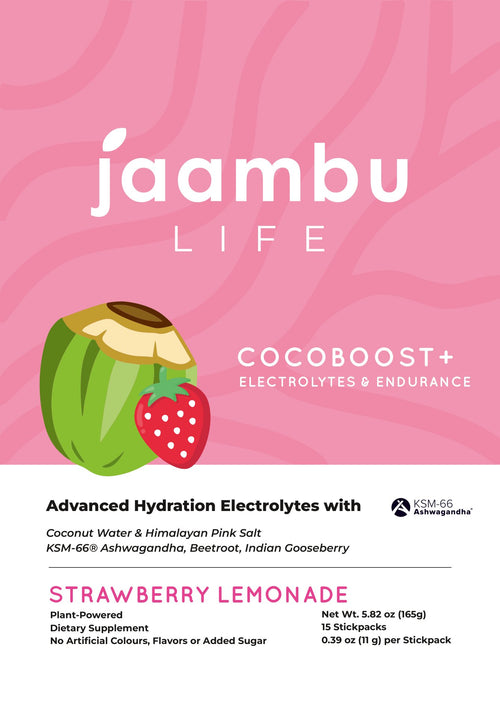 CocoBoost+ Electrolytes & Endurance – Strawberry Lemonade