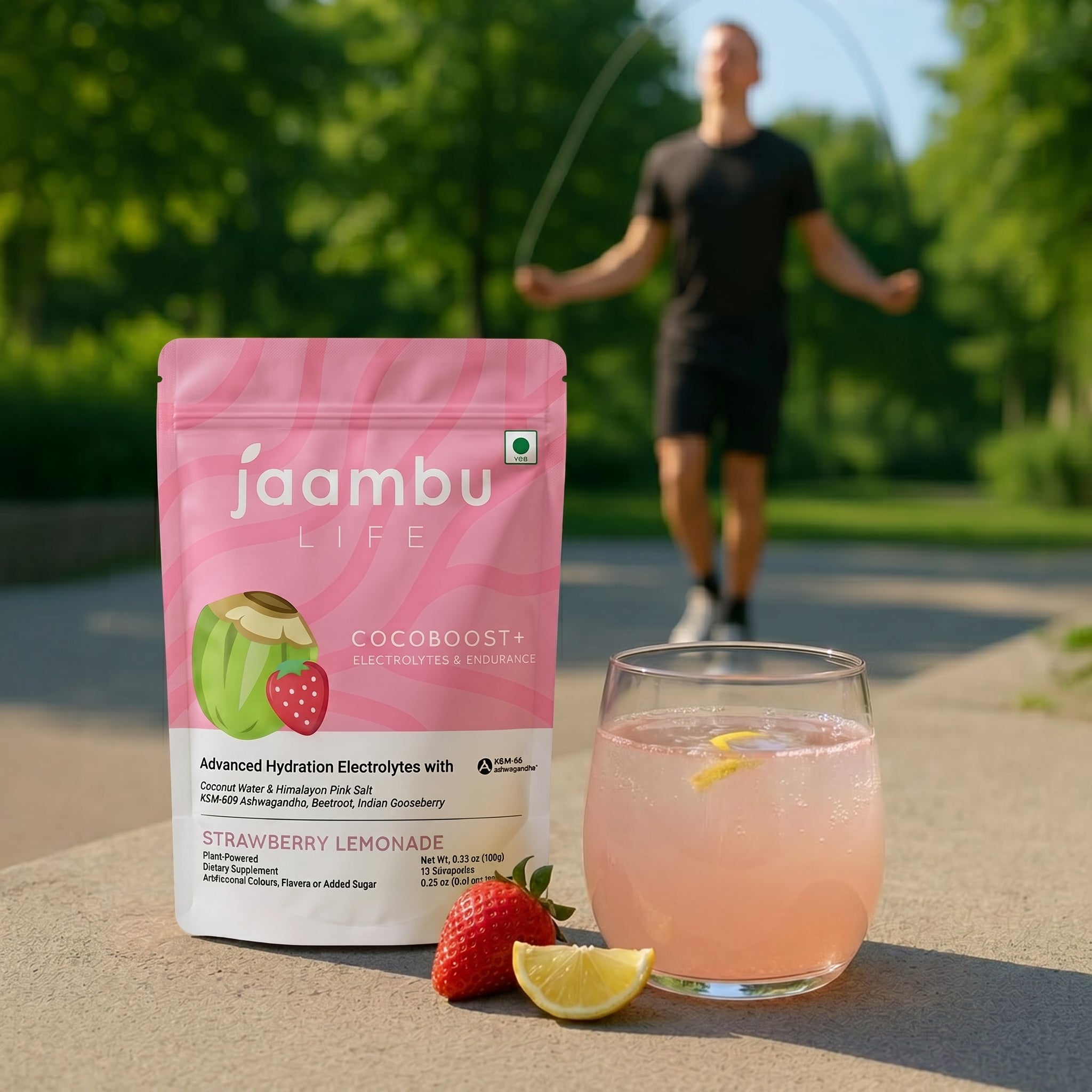 Coconut electrolyte hydration