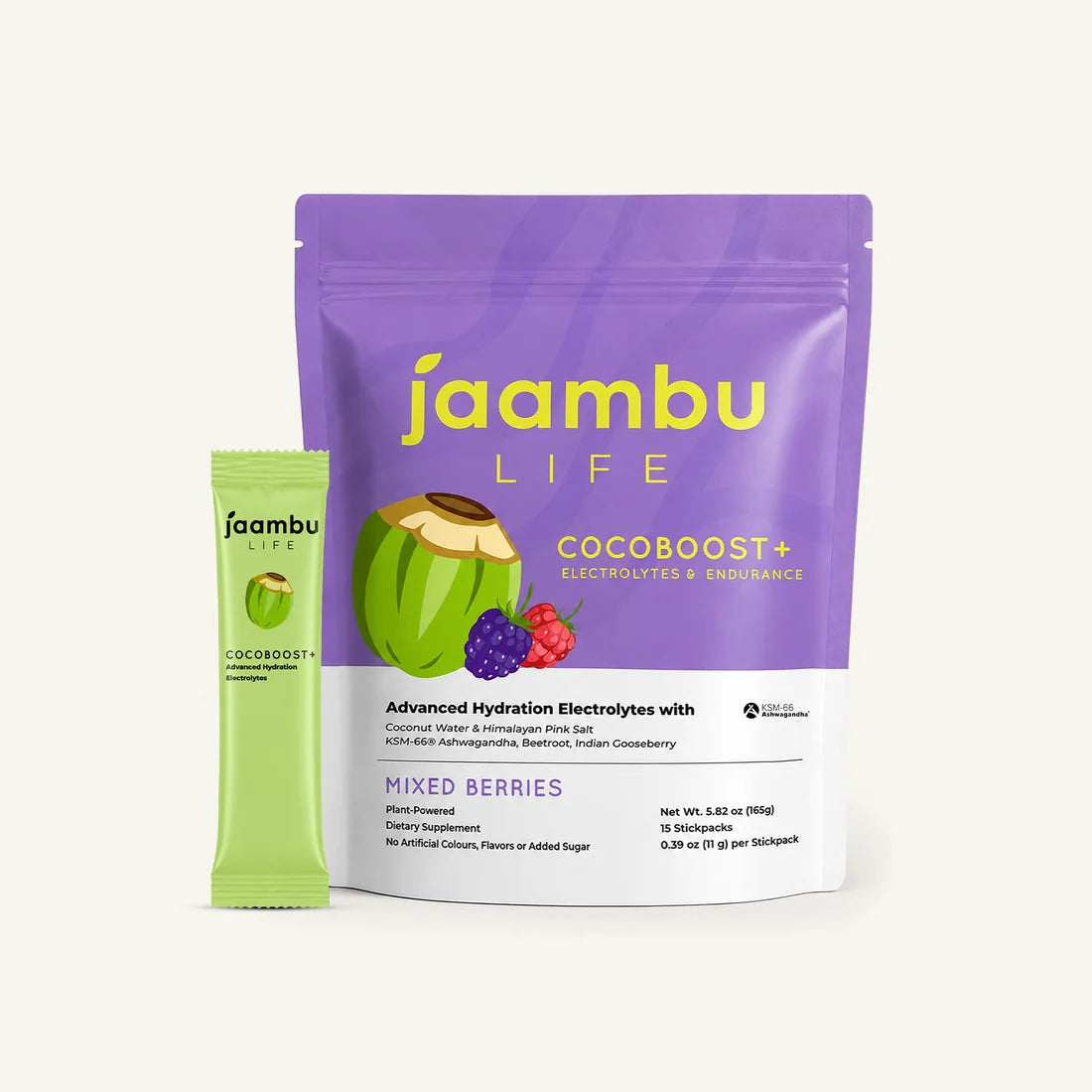 CocoBoost+ Electrolytes & Endurance – Mixed Berries