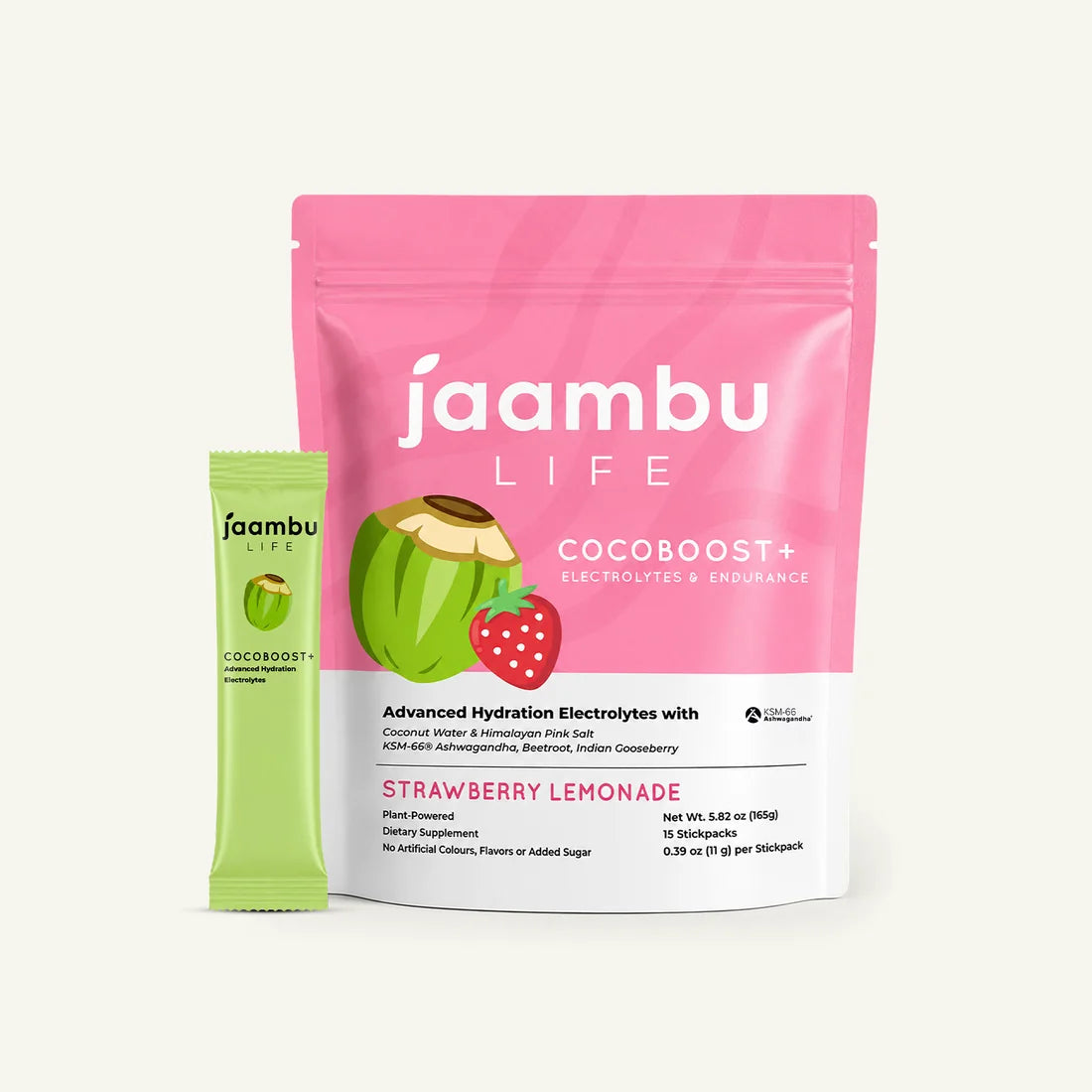 CocoBoost+ Electrolytes & Endurance – Strawberry Lemonade