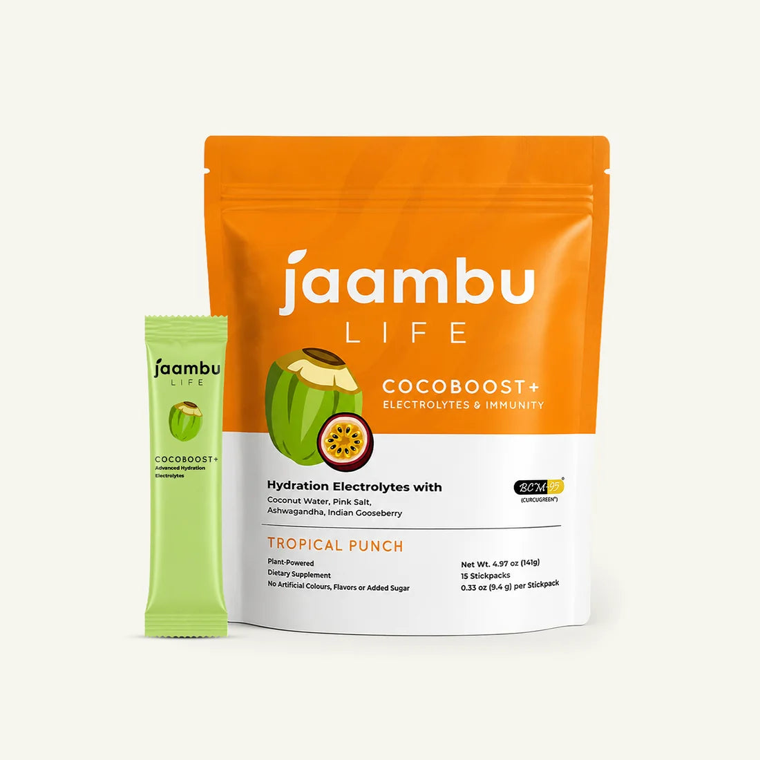 CocoBoost+ Electrolytes & Immunity – Tropical Punch
